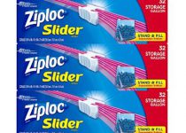Ziploc Gallon Slider Storage Bags, 96 Count_ Health & Personal Care